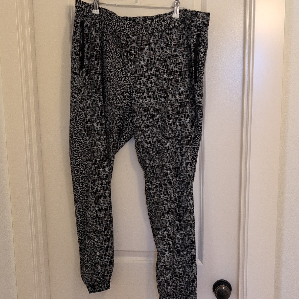 New York & Company Fancy Trouser Joggers with Pockets